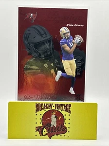 2024 Panini Prestige Jalen McMillan RC Red 952/999 Xtra Points Bucs - Bild 1 von 4
