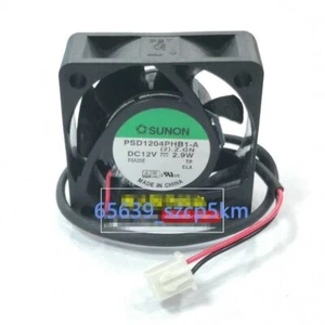 1 szt. SUNON PSD1204PHB1-A 40X40X15MM 4015 DC12V 2,9W 2-PINOWY wentylator chłodzący - Zdjęcie 1 z 3