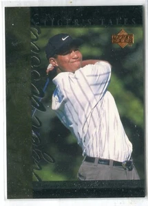 UD 2001 cubierta superior golf Tiger Woods Tiger's Tales tarjeta de novato a radiocontrol #tt17 pga tour - Imagen 1 de 1