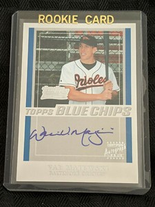 2003 Val Majewski TT-VM Team Topps Blue Chips Autograph Baseball Card MLB