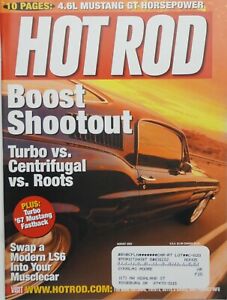 Magazyn Hot Rod sierpień 2003 Custom 1967 Ford Mustang Hemi Corvette