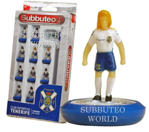 TENERIFE 1ST OFFICIAL SUBBUTEO TEAM. PAUL LAMOND TABLE FOOTBALL. SOCCER.  - Picture 1 of 5