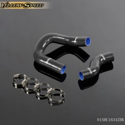 Black Silicone Radiator Hose Kit Fit For 1968-1973 Nissan Datsun 510 Ka24-de - Image 1 of 4