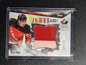 JS-PA Nick Paul - Jumbo Jersey /199 - Team Canada Juniors 2015-16 - Upper Deck - Bild 1 von 2