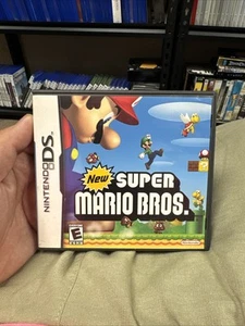 New Super Mario Bros. (Nintendo DS, 2006) CIb testato tutte le schede reg - Foto 1 di 10