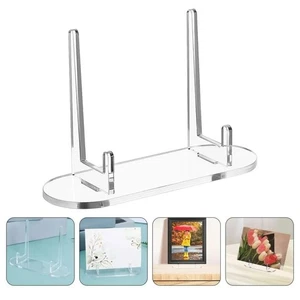 1Pc HD Transparent Transparent Display Stand Acrylic Card Display Stand - Picture 1 of 9