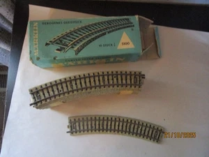 Märklin, HO, 5100, 10 Stück, Kurvengleis, OB. - Bild 1 von 2