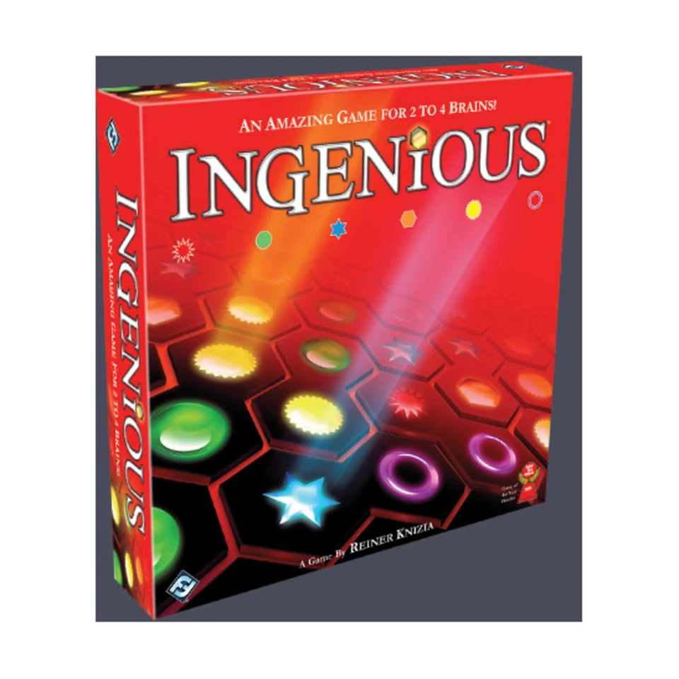 FFG Board Game Ingenious (Mass Market Ed) Box Fair/NM - Image 1 of 1