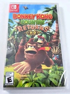 Donkey Kong Country Returns HD - Nintendo Switch BRAND NEW SEALED - Picture 1 of 5
