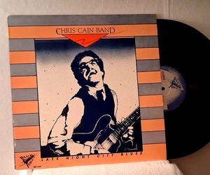 Chris Cain Band - Late Night City Blues LP - 1987 Hard Blues - Picture 1 of 2
