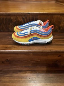 Nike Air Max 97 Club de Correr Polen Naranja/Azul Foto Hombres Talla 9 (DH1085-700) - Imagen 1 de 9