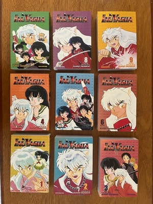 VIZ MEDIA VIZBIG 3 in 1 EDITIONS  NUYASHA VOLUMES 1 THRU 9 - Image 1 of 4