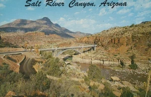 2 - Salt River Canyon, Arizona - unposted chrome - Bild 1 von 6