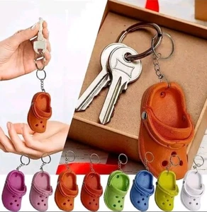 Crocs Mini Shoe Sandal Sneaker Keychain Multicolor Keyring (COLOR: RANDOM) - Picture 1 of 6