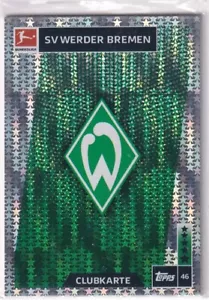 Match Attax Bundesliga 2018-19 No. 46 SV WERDER BREMEN Emblem Logo - Picture 1 of 1