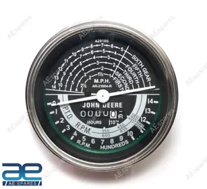 Misuratore tachimetro viso nero per John Deere 50 60 70 520 530 620 630 720 730 ce - Foto 1 di 6