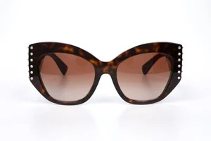 Valentino Sunglasses, VA4056 54 Oversized Sunglasses studded 271467 - Picture 1 of 4