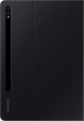 Samsung Galaxy Tab S7 Book Cover Black Slim Fit Protective with S Pen Holder - Image 1 of 4