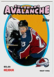 2001-02 Topps 71-72 Heritage paralelo #51 Milan Hejduk Colorado Avalanche - Imagen 1 de 1