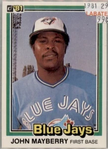 Toronto Blue Jays Mayberry-Mirabela-Alfredo-Velez-Whitt 1981-1983 16 Available - Picture 1 of 41