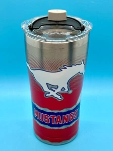 Tervis SMU Mustangs 20 oz Steel Tumbler w/ Peruna – Hard To Find Design! - Picture 1 of 12