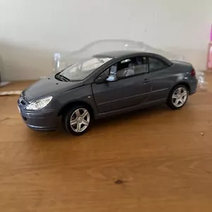 (N40) COLLEZIONE SOLIDO PEUGEOT 307 CC AU 1/18 IN STAMPA PLASTICA - Foto 1 di 10