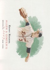 2007 Topps Allen & Ginter Baseball #148 Kenny Rogers Detroit Tigers
