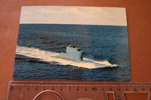 grande vecchia cartolina - sottomarino U 8 Bundesmarine S 187 - Foto 1 di 2