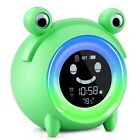 Kids Alarm Clock, Cute Frog Alarm Clock for Kids Bedroom, Toddlers Sleep Trai...