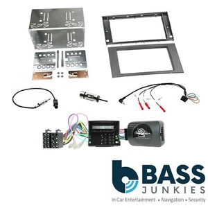 Double Din Stereo Fitting Kit + Steering Controls to fit Ford Transit 2006-2013 - Picture 1 of 6