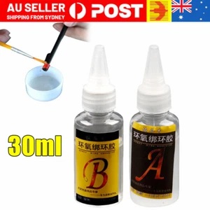 Epoxy Resin AB Glue Transparent Glue for Twine Fishing Rod Component Repair Kit - Picture 1 of 7