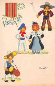 Fancy Illustrated Postcard by Adoin Provence - Picture 1 of 2