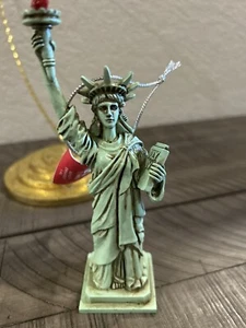 Statue Of Liberty Ornament Antiqued Look Resin By Place & Time 6.5” - Picture 1 of 5
