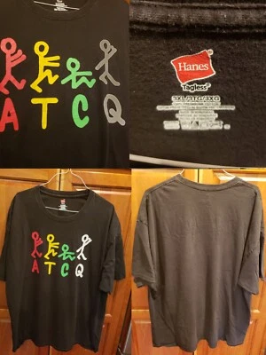 Camiseta De Colección A Tribe Called Quest Camiseta Música Rap Boom Bap Hip Hop ATCQ Promo 3XL  Foto 1 de 4