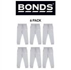 Bonds Kids Tech Sweats Trackie Pants Lightweight Warm Minimise Heat 6 Pack KVQRK