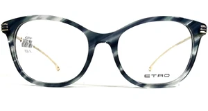 Anteojos ópticos ETRO ET2645-430 para mujer cuadrados azul y gris diseño de cuerno/dorado - Imagen 1 de 3