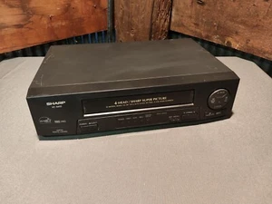 Sharp Energy Star VHS Player HQ 4 Head VC-A410 *No Remote, Works, As-Is* - Picture 1 of 15
