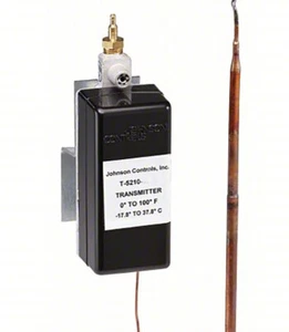 Johnson Controls T-5210-1113 -40 to 160F Pneumatic Temperature Transmitter FNFP - Picture 1 of 8