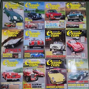 Thoroughbred & Classic Cars Magazine 1993 January - December 12x Issues Collect - Picture 1 of 7