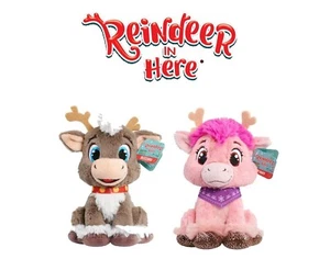 Juguete de peluche suave Reindeer in Here Blizzard Blizz Pinky Christmas Tradition - Imagen 1 de 7