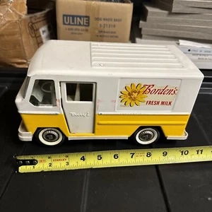 BUDDY L 1960's BORDENS FRESH MILK DELIVERY TRUCK 11 1/2" LONG. RARE! - Picture 1 of 17