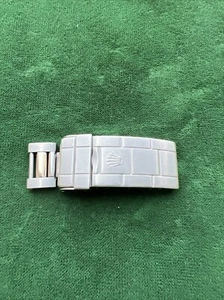 Original Rolex 93150 SS / 18k Gold Buckle & Deployant Clasp T4 1995 OCWC # T4 - Bild 1 von 4
