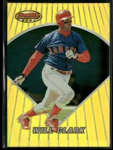 1996 Bowman's Best #77 Will Clark Refractors - Picture 1 of 2