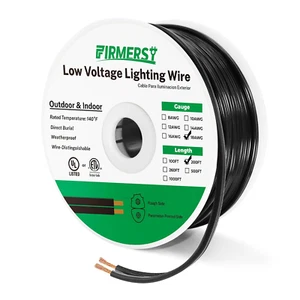 18/2 Low Voltage Landscape Wire Outdoor Lighting Cable SPT-2W 200 Feet - Picture 1 of 7