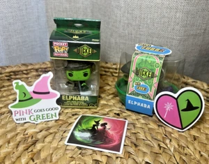 Wicked Elphaba Bundle – Funko Pocket Pop! Keychain, Mini TUBBZ Duck & 3 Stickers - Picture 1 of 15
