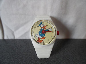 Rare Vintage Watch Toy Disney Donald isco