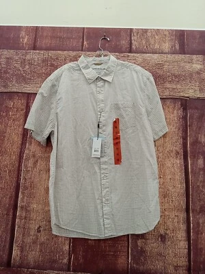 Cypress Club Mens Cream Collared Shirt Size M - Image 1 of 4