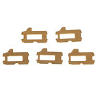5 Pieces Of Car Lock Reed Key Cylinder Gasket Plate W/ For