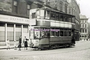 a0889 - Glasgow Tram - Tram on Route 18 to Ruchill - print 6x4 - Picture 1 of 1