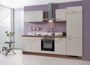 Küchenblock Küchenzeile 270cm vormontierte Küchenmöbel ohne E-Geräte - Bild 1 von 1